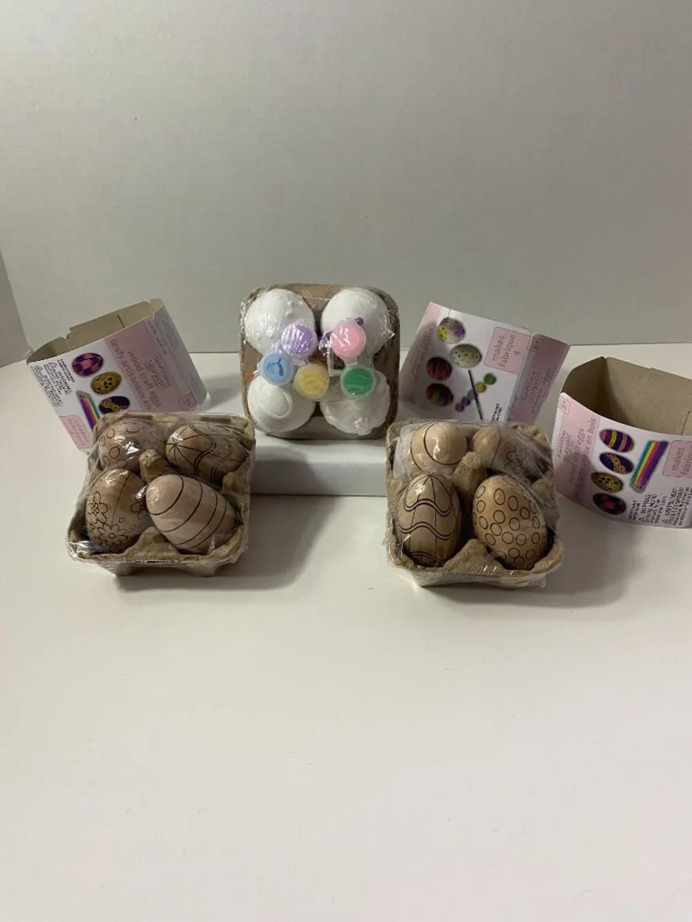 Creatology Easter Wood & Plaster Craft Eggs Art Kits